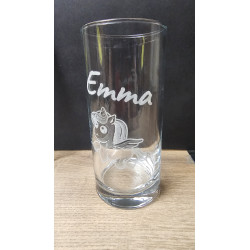 Longdrink Glas / Wasserglas mit individueller Gravur